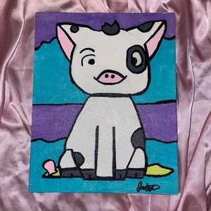 Pua from Moana painting